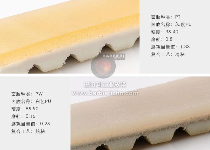 同步帶加膠表面覆蓋物