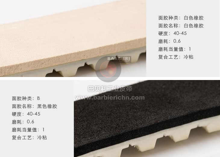 同步帶加膠表面覆蓋物