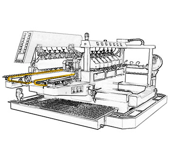 玻璃双边机皮带