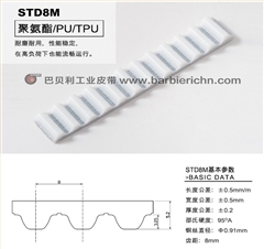 STD齿型半圆弧齿同步带