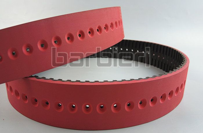 Perforated timing belt 1