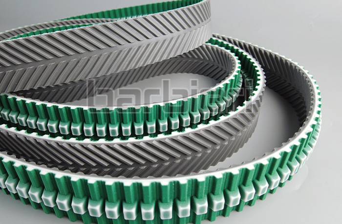 Herringbone PVC timing belt
