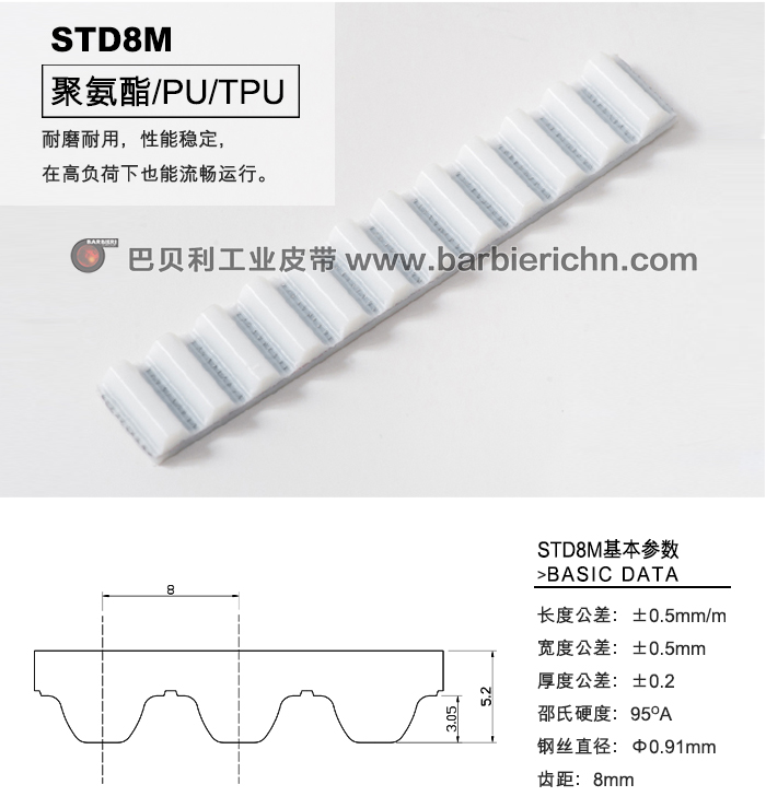 STD8齿型