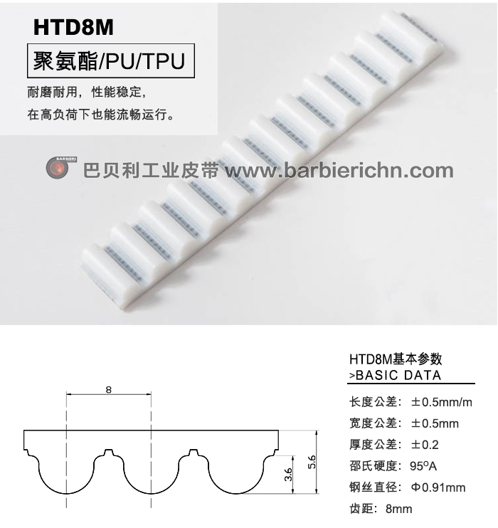 HTD8齿型